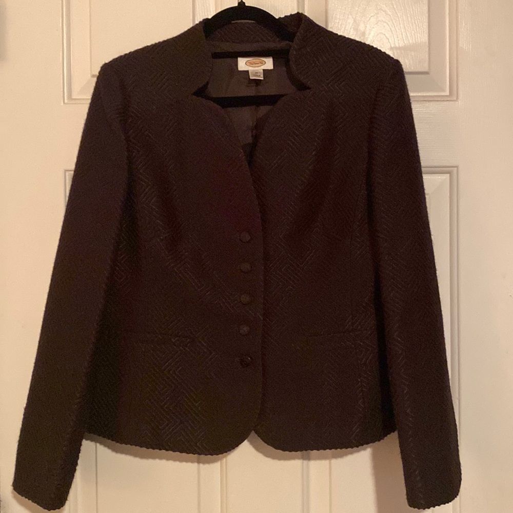 Talbots. Brown jacket. Size 10
